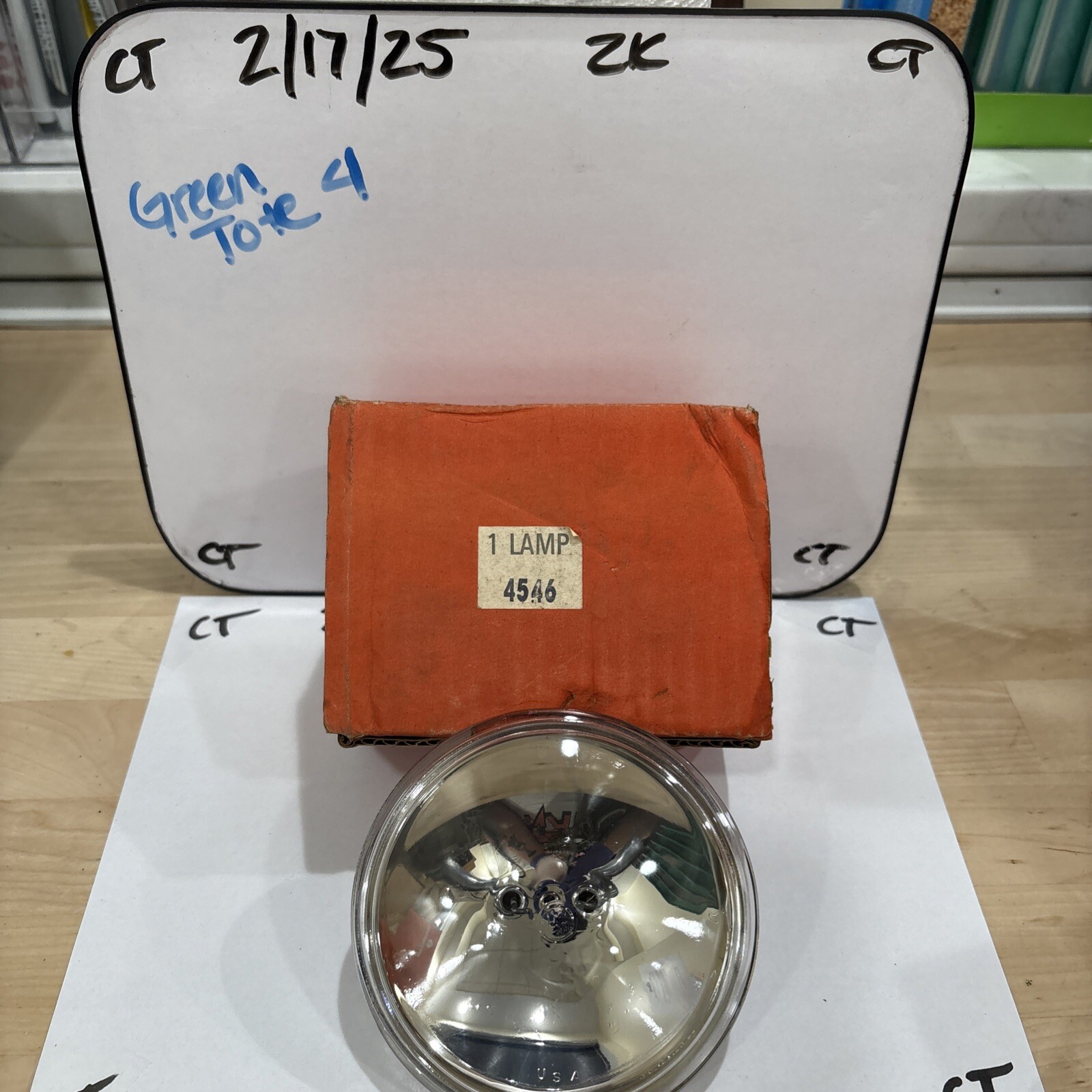 Wagner 4546-1 PAR36 4.5" 2.35 Watt 4.7 Volt Spotlamp Spot Lamp Light Bulb