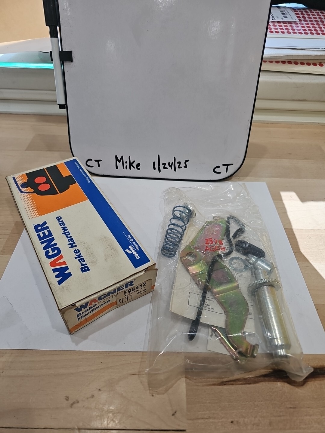 Wagner Drum Brake Self Adjuster Kit H2578 F98412 NEW