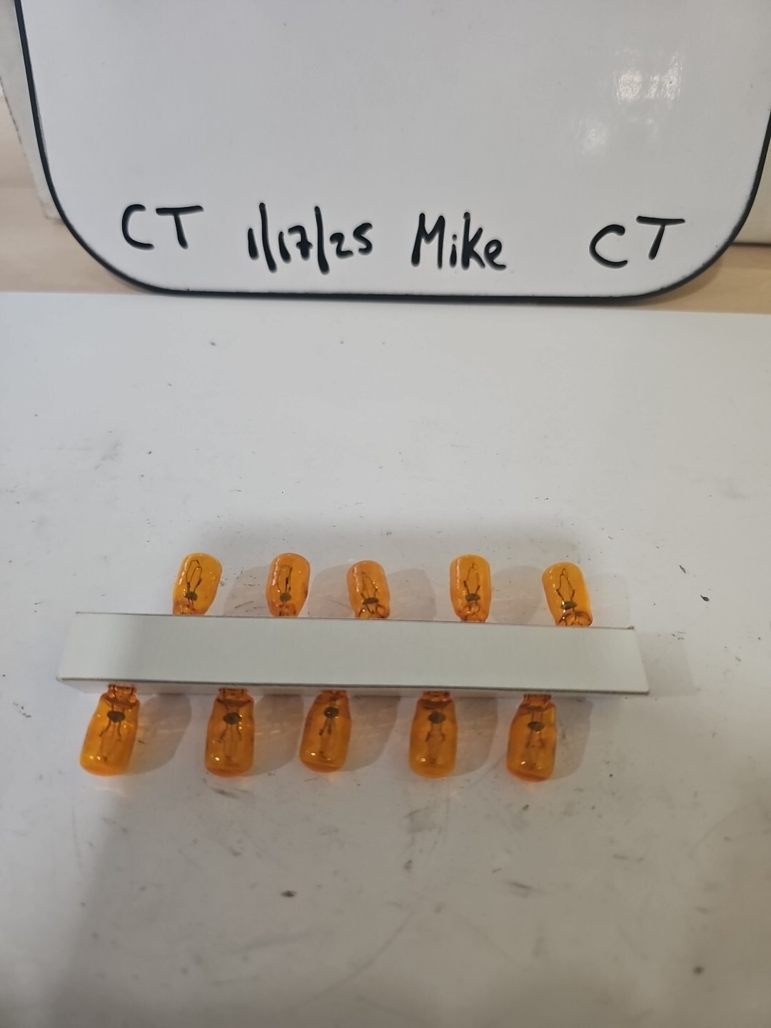 Wagner Lighting 24NA Amber Multi-Purpose Light Bulb (1 Box Of 10) New - Image 3