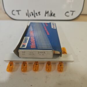 Wagner Lighting 24NA Amber Multi-Purpose Light Bulb (1 Box Of 10) New