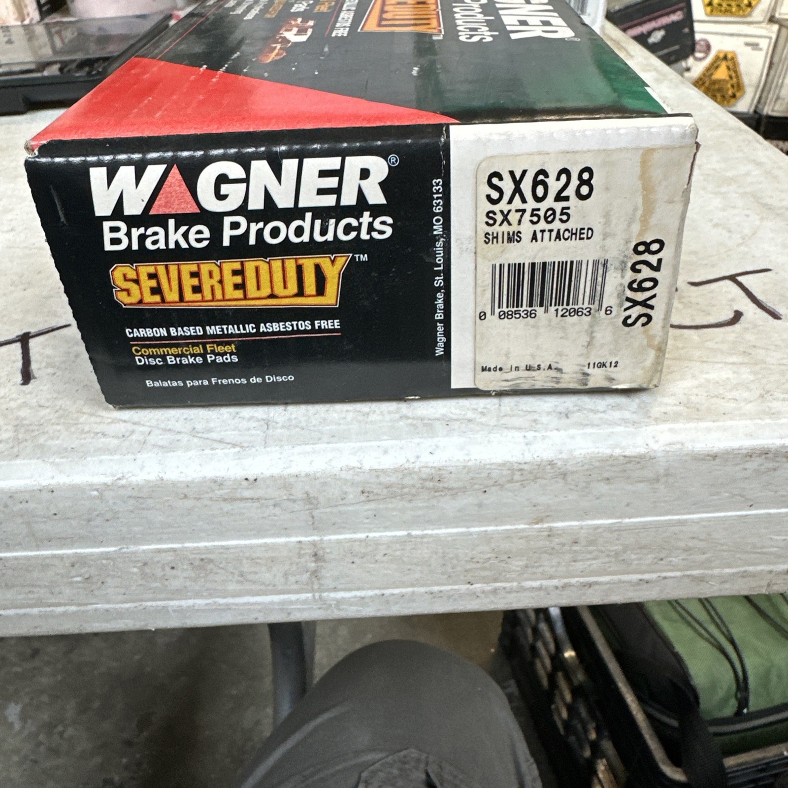 Wagner SX628 SevereDuty Disc Brake Pad Set - Image 3