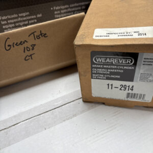 Wearever 11-2914 Reman Brake Master Cylinder, Fits Some 00 - 02 Mazda 626 Apps.