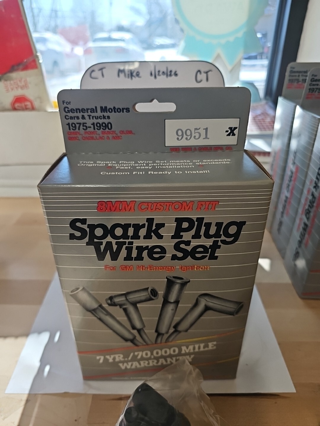 Web Wire & Cable 9951-X 8mm Spark Plug Wire Set For 75-90 GM Cars And Trucks - Image 4