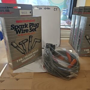 Web Wire & Cable 9951-X 8mm Spark Plug Wire Set For 75-90 GM Cars And Trucks