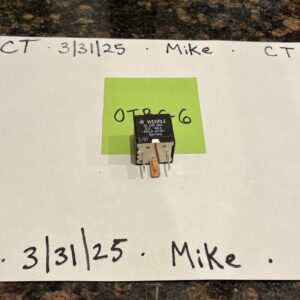 Wehrle 22 200 006 Power Relay 12-V 40 Amp 22200006 New Not In Original Packaging