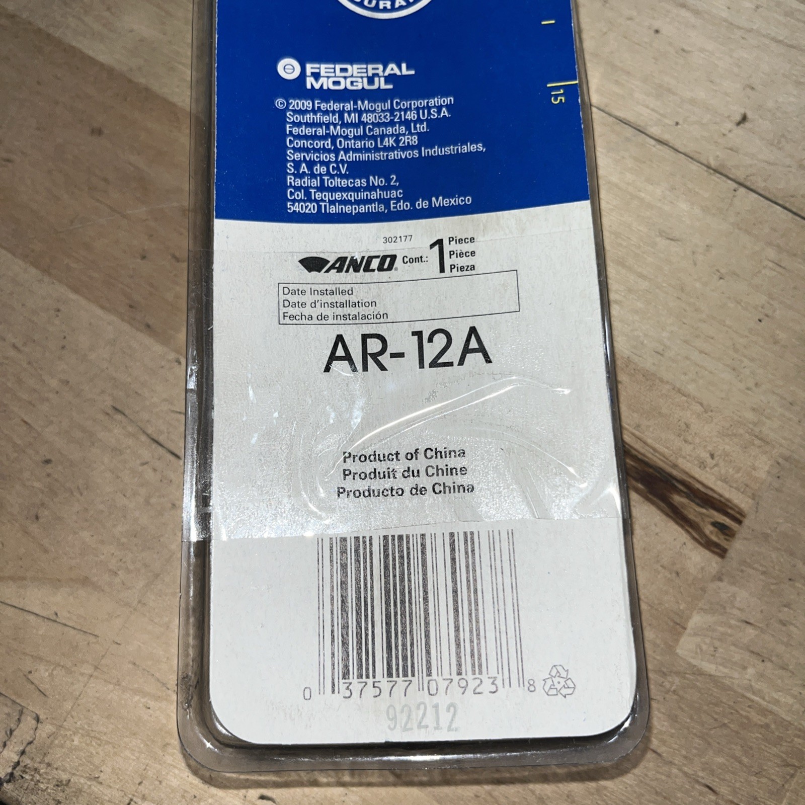 Windshield Wiper Blade-Hatchback Anco AR-12A 300MM - Image 4