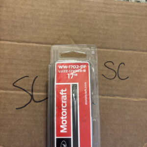 Windshield Wiper Blade-Premium Flat Blade 17" Front Motorcraft WW-1702-PF