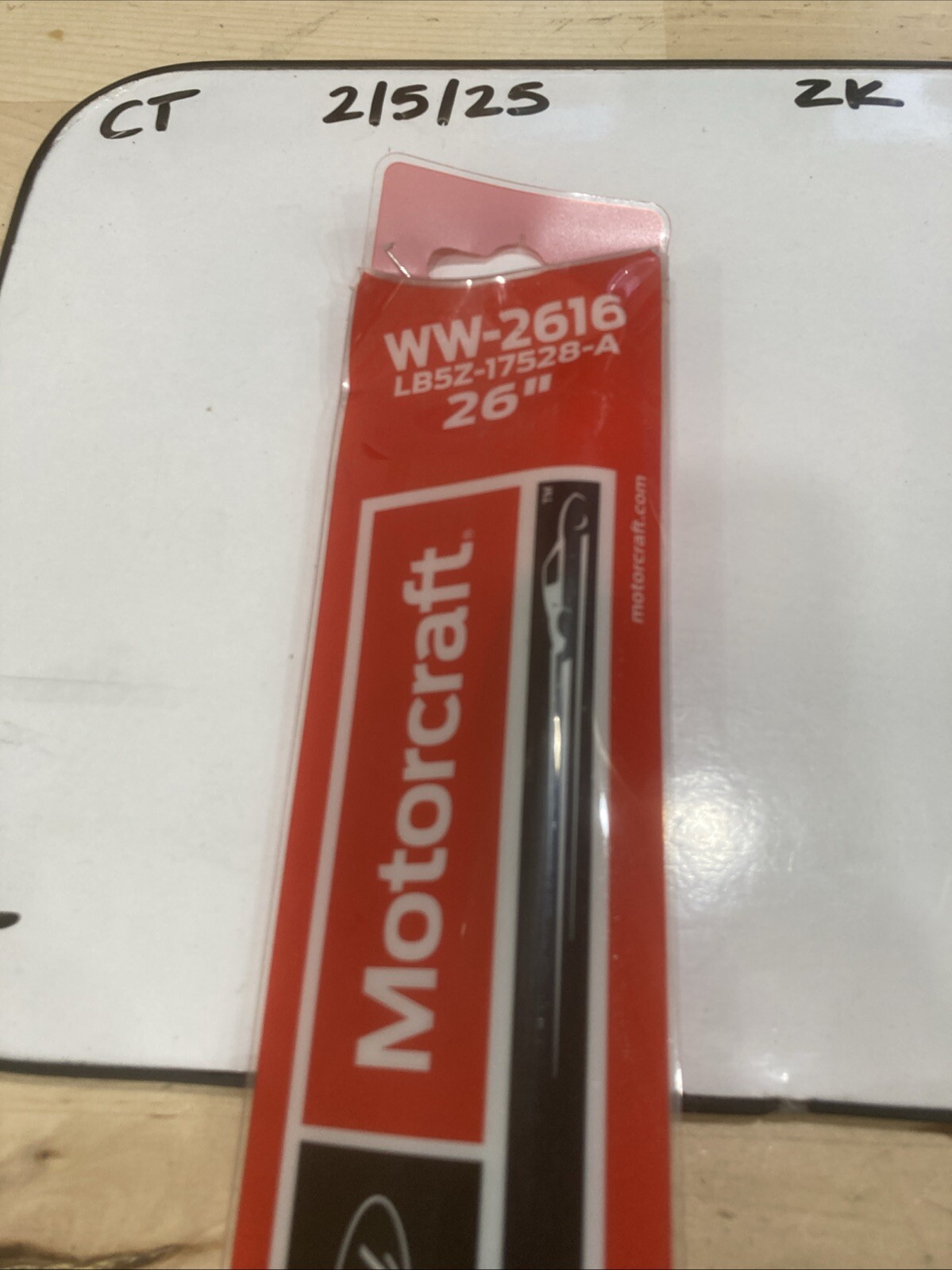Windshield Wiper Blade-Standard Blade Motorcraft WW-2616 26” (LB5Z-17528-A) - Image 3