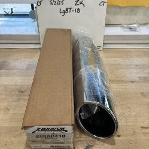 XLerator Exhaust SIRAC418 Chrome Tip
