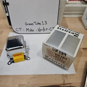 Zenith Chrome Voltage Regulator IHC International GM Chevy Olds Pontiac VR103