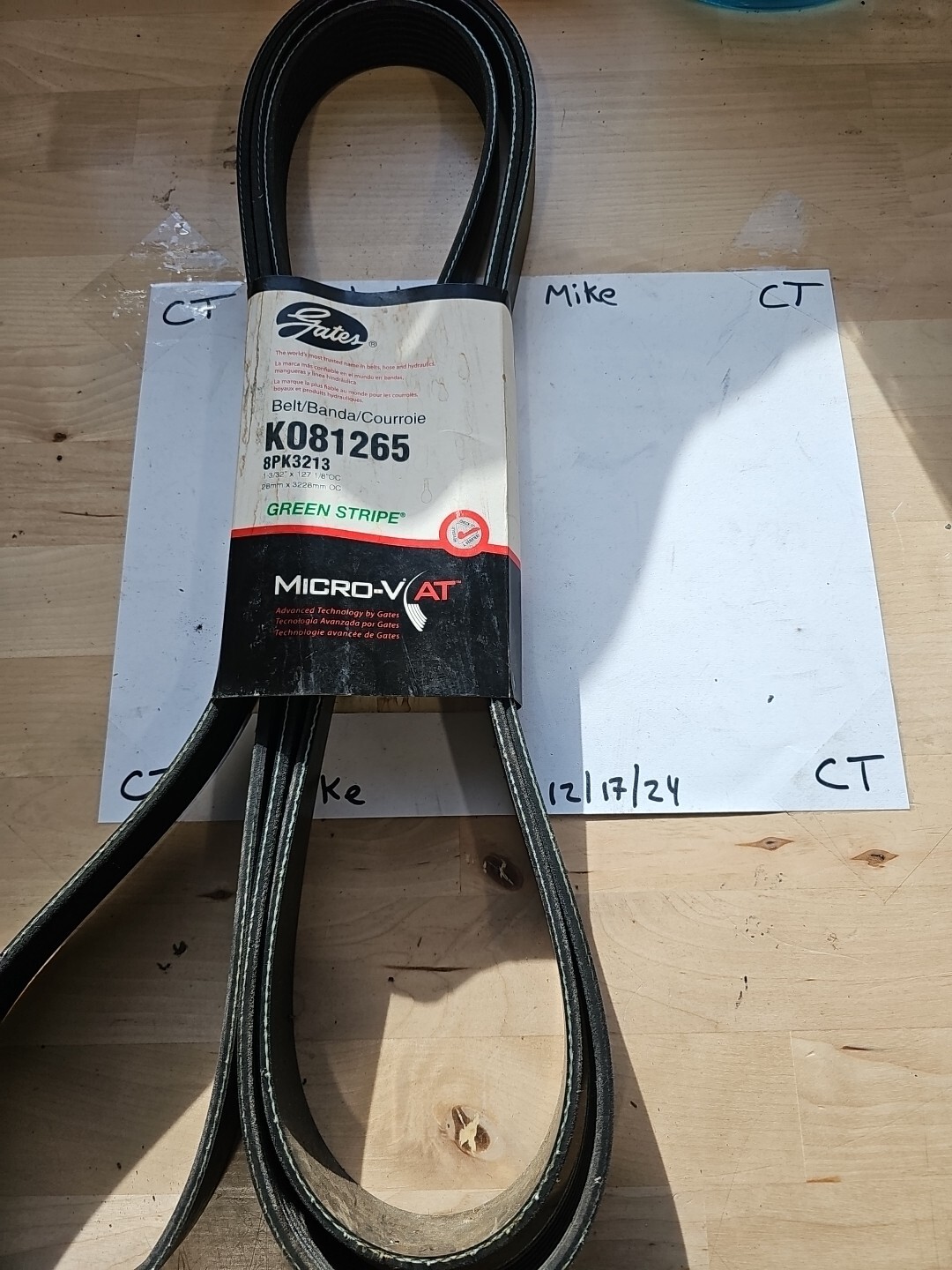 03-07 FORD / 95-02 INTERNATIONAL TRUCKS GATES K081265 Serpentine V Belt