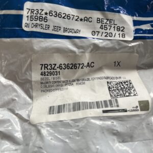 07-14 Mustang Left Cable Release Bezel Genuine Ford 7R3Z-6362672-AC