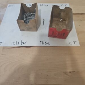 1 Box Of (100) PIK-A-NUT- 3/32" X 1" COTTER PIN #124-1508