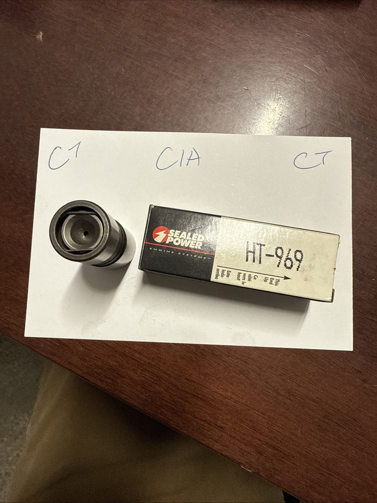 (1) Engine Valve Lifter Sealed Power HT-969 Sold Individually