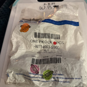 (1) Genuine Ford Inner Bracket Nut Plate -W714663-S900 Sold Individually