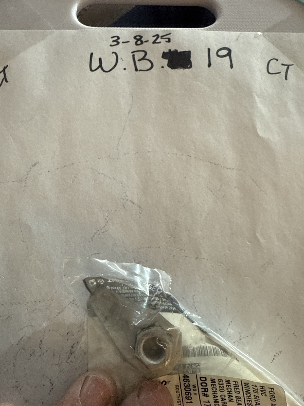 (1) Genuine Ford Muffler & Pipe Nut -N802641-S441 Sold Individually - Image 3