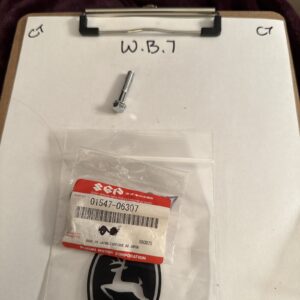 (1) Suzuki BOLT 6X30 01547-06307 OEM NEW