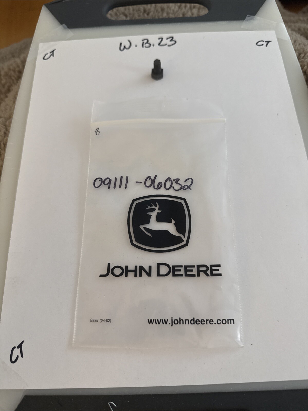 (1) Suzuki BOLT SPROCKET 09111-06032 OEM NEW Sold Individually