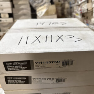 (1) WearEver YH145759 Brake Rotor, Rear