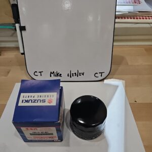 16510-87J01 Oil Filter Suzuki Outboard Engines OEM