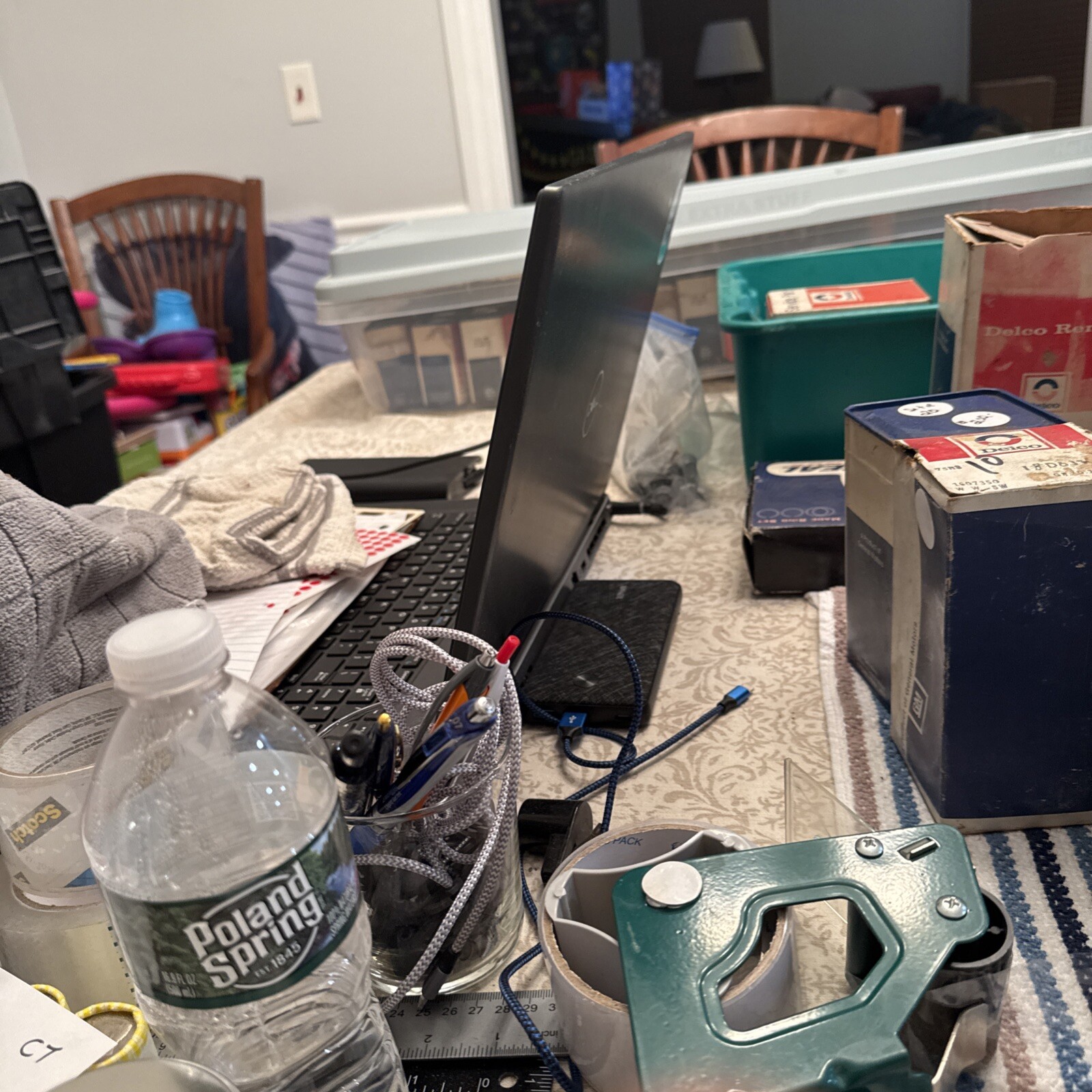 1958-1962 Chevrolet Delco Remy Original Dual Window Distributor Cap 1941551 - Image 3