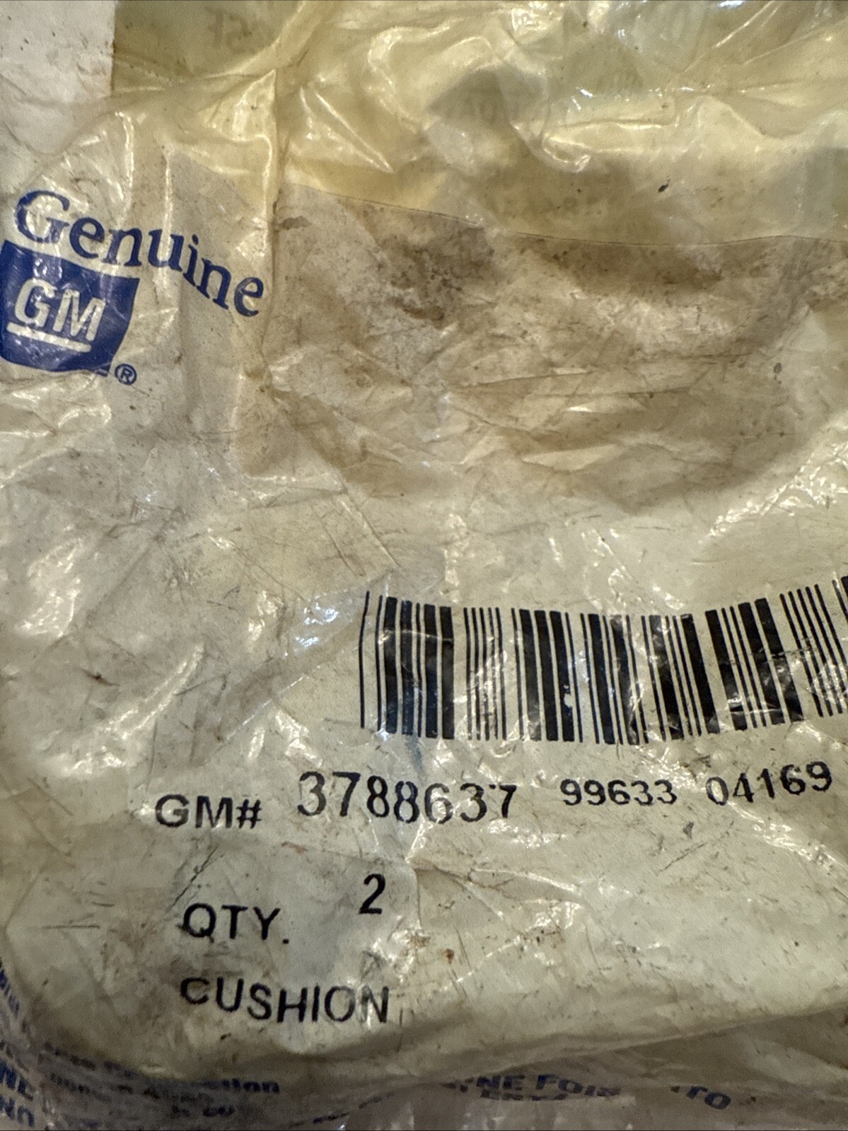 1961-1964 GM NOS Front Upper Cushion Corvair Corvette S36 (2) Bushings. - Image 3