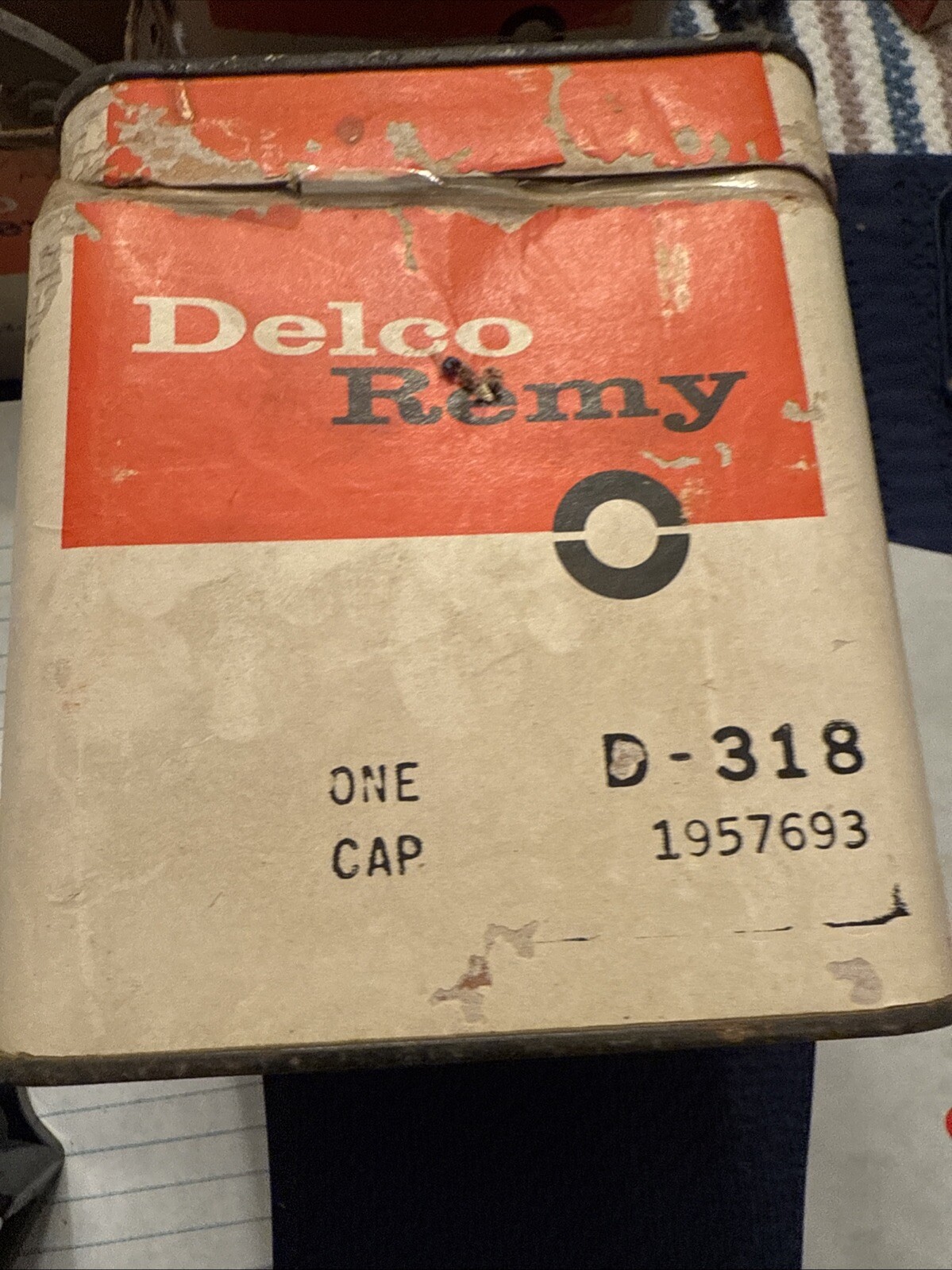 1961-1966 BUICK SPECIAL & OLDS F85- 6 CYL DISTRIBUTOR CAP; ACD D318/GM 1957693 - Image 3