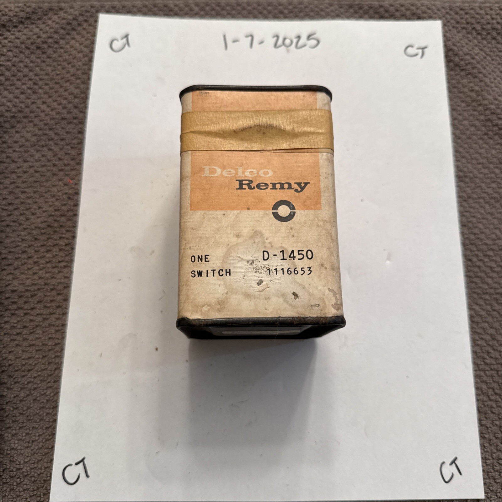 1963 1964 Rambler Ignition Switch Nos Gm 1116653 Delco