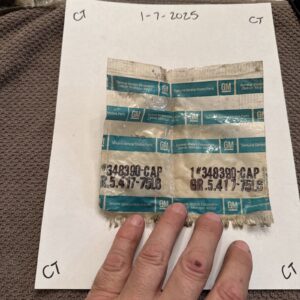 1963-1982 Corvette NOS Rear Strut Rod Bushing Cap GM # 348390