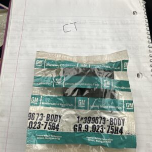 1964-67 GM Cars A Body Body Cushion GM 399673 NOS