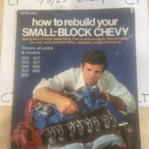 1978 How To Rebuild Your Small-Block Chevy by David Vizard HP Books Paperback