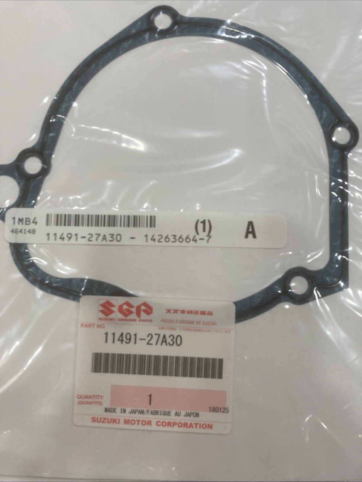 1988-1993 Suzuki GSX600F 11491-27A30 Signal Generator Cover Gasket 7157 F3 - Image 3