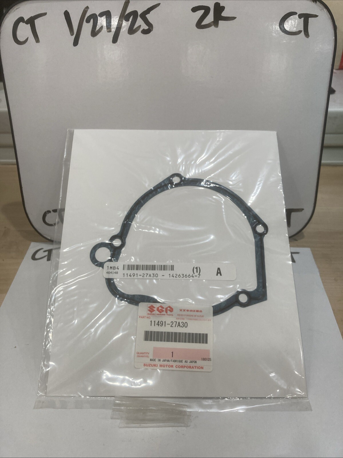 1988-1993 Suzuki GSX600F 11491-27A30 Signal Generator Cover Gasket 7157 F3