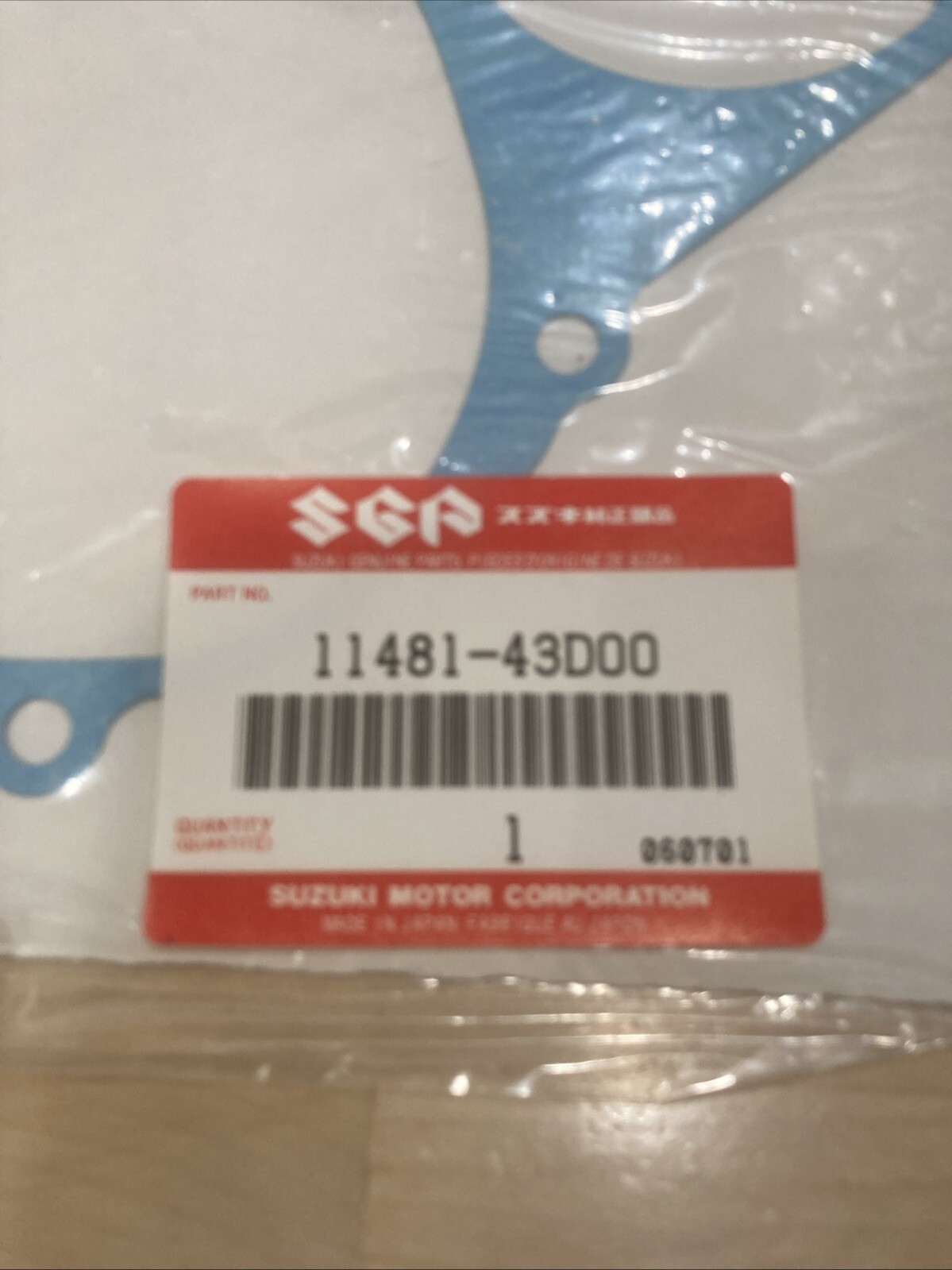 1992-2000 Suzuki RM125 11481-43D00 Crankcase Gasket - Image 3