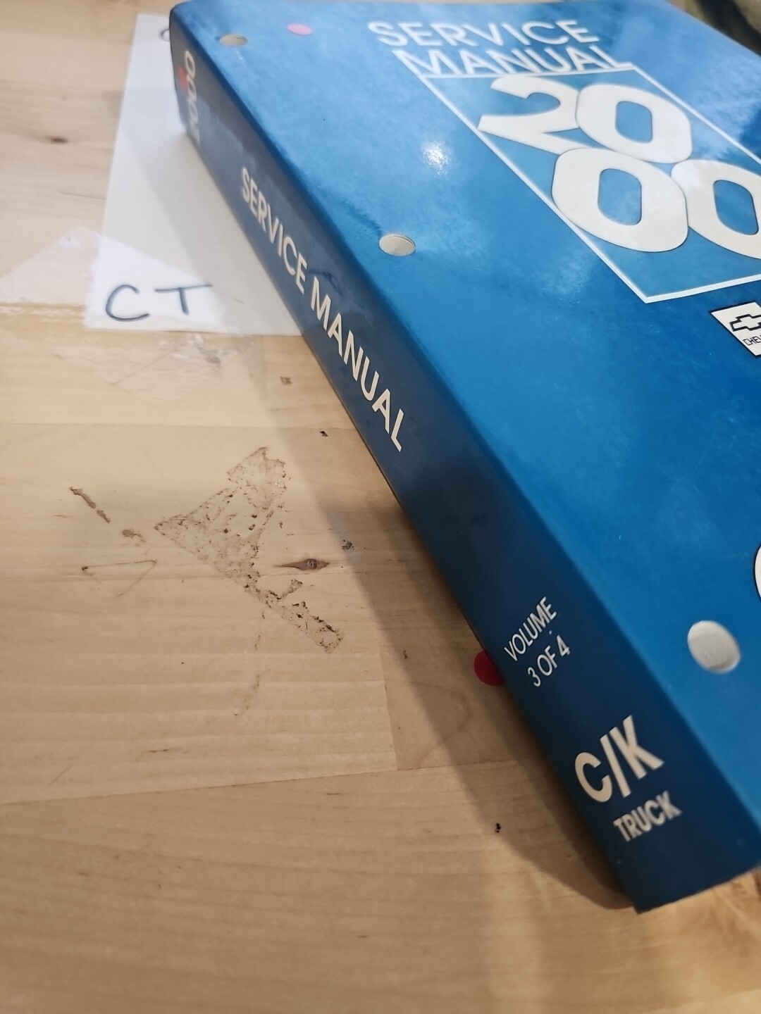 2000 C/K Truck Service Manual Chevy GMC Cadillac Volume 3 Of 4 - Image 3