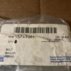 2001-2017 CHEVY GMC (SEE DESCRIPTION) OEM NOS REAR WHEEL BOLT STUD GM # 15741981