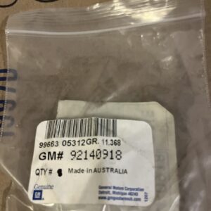 2004-2006 Pontiac GTO Seat Back Map Pocket Clip Retainer GM 92140918 Sold 1 Each