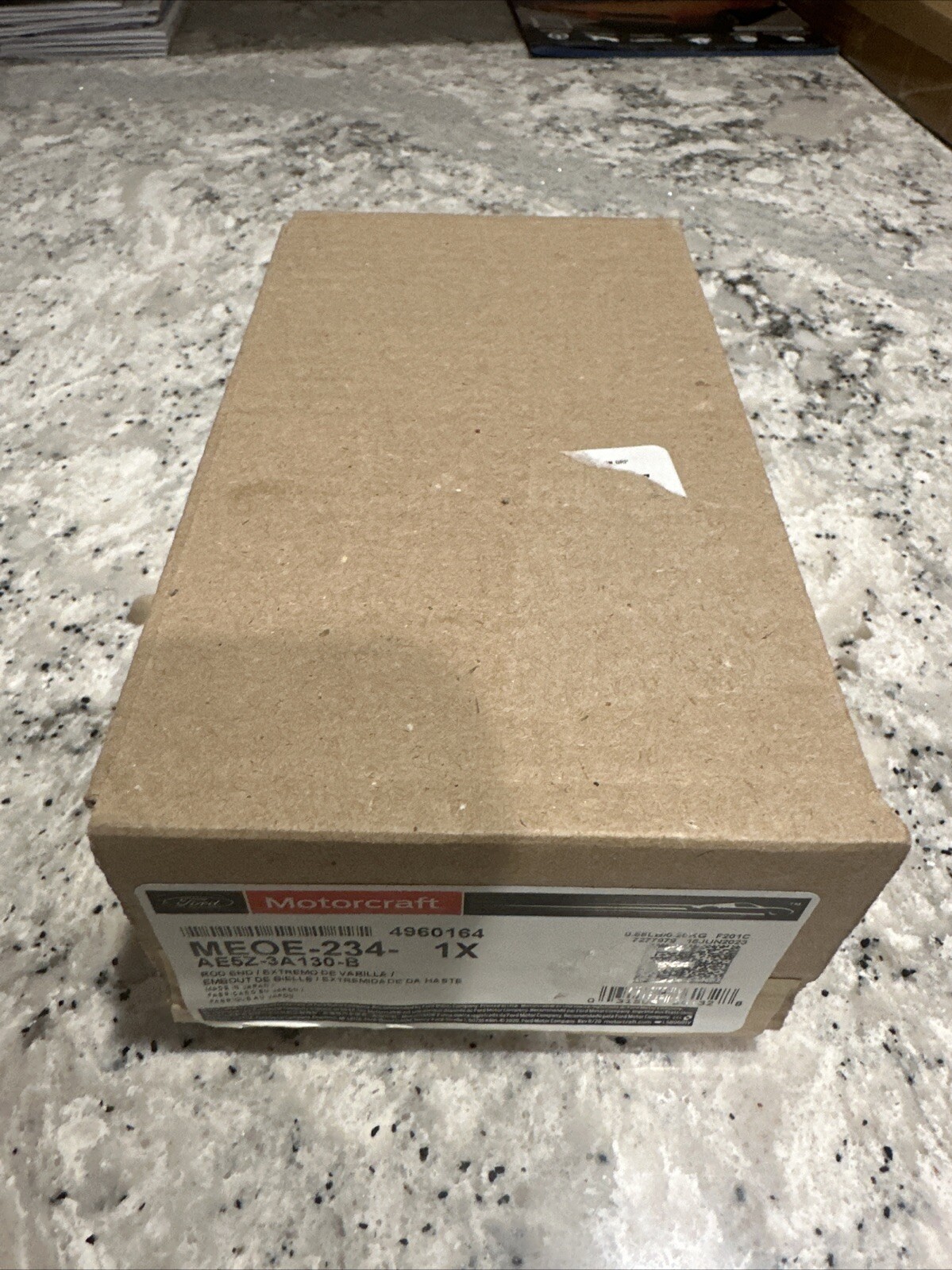 2006-12 Ford LH Outer Steering Link Tie Rod End Motorcraft MEOE-234 AE5Z-3A130-B - Image 3