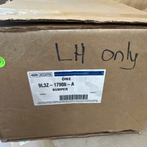 2008-2014 Ford F150 Driver Rear Bumper chrome without sensor holes 9L3Z-17906-A