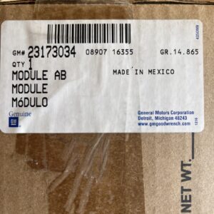 2014-2020 Chevrolet Impala Rear Driver Seat Bolster GM 23173034 (NIB)