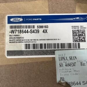 2015-2023 Ford F150 Cab Body Mount Bolts W718644-S439 OEM New Set Of 4
