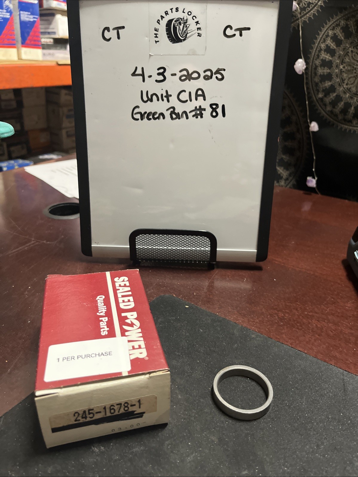 245-1678-1 Sealed Power Valve Seal 1 Per Purchase