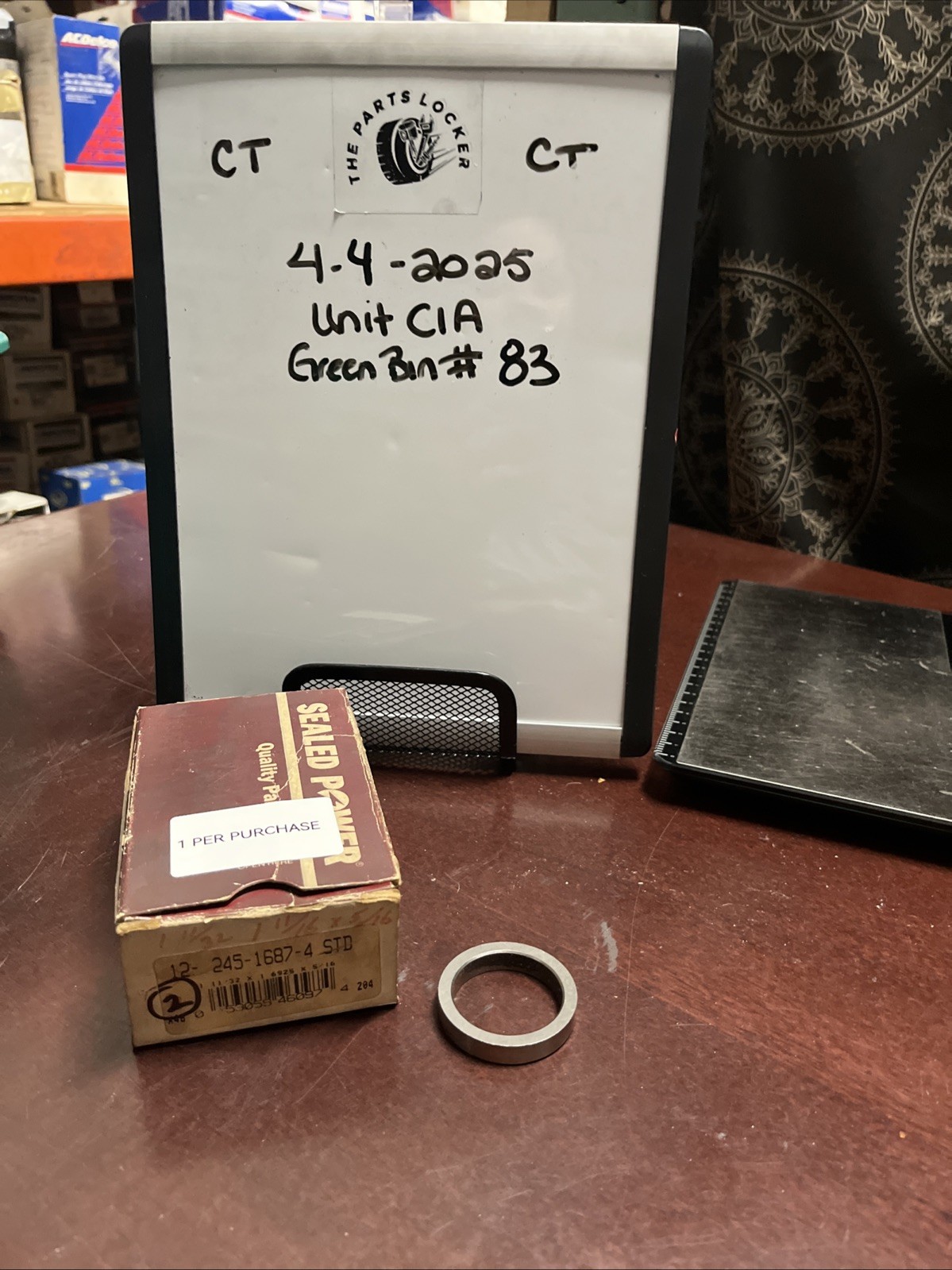 245-1687-4 STD Sealed Power Valve Seat 1 Per Purchase