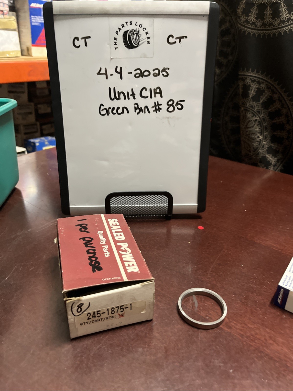 245-1875-1 Sealed Power Valve Seal