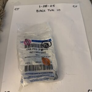 (2)NEW PCS FORD 2012/2018 FOCUS, "BOLT" HEX HD W/FLG. M14X2 X 63MM, W711693-S442