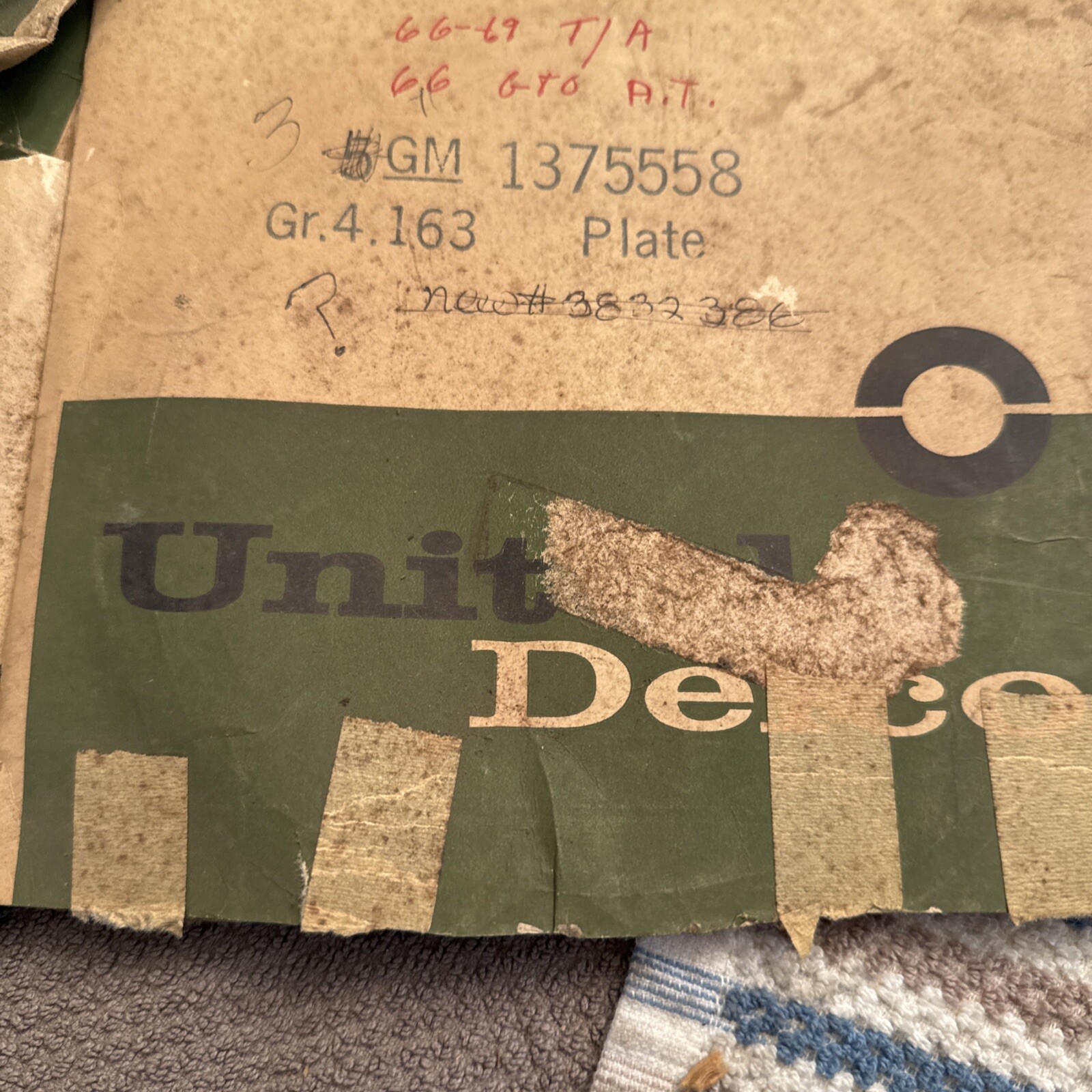 (3) NOS 1969-1986 GM TH250 TH350 ST300 62-73 POWERGLIDE FRICTION PLATES #1375558 - Image 3