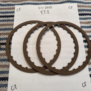(3) NOS 1969-1986 GM TH250 TH350 ST300 62-73 POWERGLIDE FRICTION PLATES #1375558