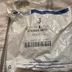 3 Pack 2008-2011 Ford Focus Lower Transmission Mount Bracket Bolt W702801-S439