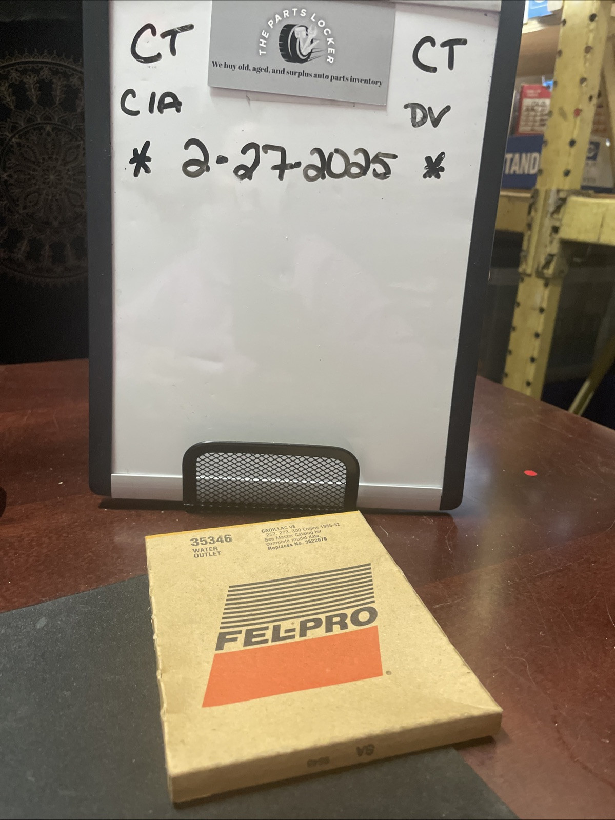 35346 Fel-Pro Engine Thermostat Coolant Housing Seal