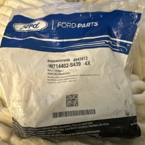 4 NEW PCS FORD 2009/2012 ESCAPE "BOLT" HEX HD W/FLG. M14X2 X 130MM, W714402-S439